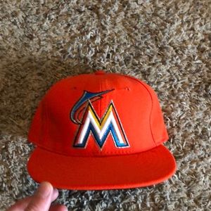 Miami Marlins Fitted Hat